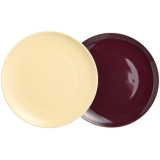 Набор тарелок закусочных "TET-A-TET" 2 шт. 20,5 см (кор=16наб.) LEFARD 416-107