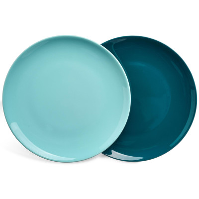 Набор тарелок закусочных "TET-A-TET" 2 шт. 20,5 см (кор=16наб.) LEFARD 416-108