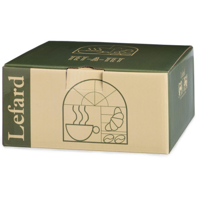 Чайная пара "TET-A-TET" 350 мл (кор=24наб.) LEFARD 416-109-5