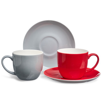 Чайный набор "TET-A-TET" на 2 пер. 4 пр. 300 мл (кор=18наб.) LEFARD 416-113