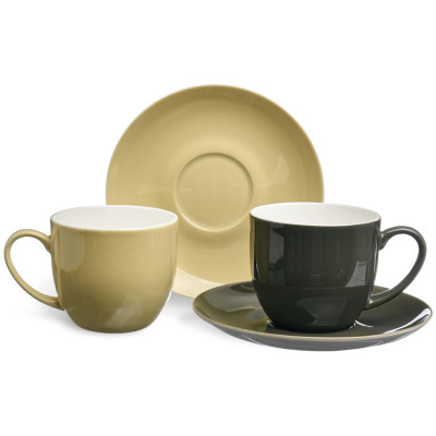 Чайный набор "TET-A-TET" на 2 пер. 4 пр. 300 мл (кор=18наб.) LEFARD 416-114