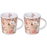 Набор кружек "COMPLIMENT" 2 шт. 350 мл (кор=18наб.) LEFARD 417-095