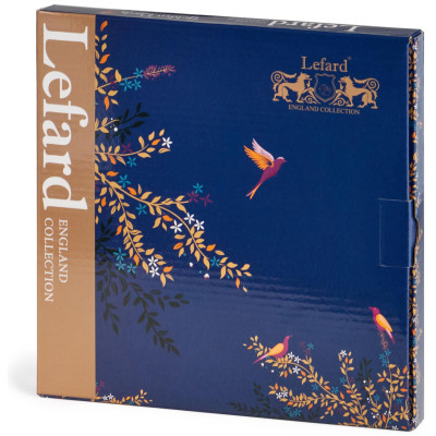 Тарелка закусочная "GOLDEN BIRDS" 20*2 см (кор=24шт.) LEFARD 419-116-2