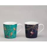 Набор кружек "GOLDEN BIRDS" 2 шт. 380 мл (кор=12наб.) LEFARD 419-124