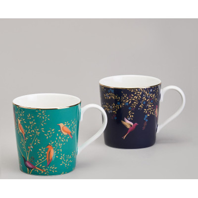 Набор кружек "GOLDEN BIRDS" 2 шт. 380 мл (кор=12наб.) LEFARD 419-124-1