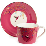 Чайная пара "GOLDEN BIRDS" 220 мл (кор=18наб.) LEFARD 419-126