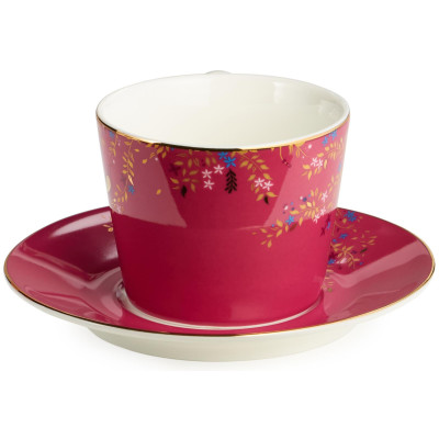 Чайная пара "GOLDEN BIRDS" 220 мл (кор=18наб.) LEFARD 419-126-1