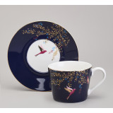 Чайная пара "GOLDEN BIRDS" 220 мл (кор=18наб.) LEFARD 419-127