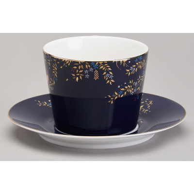 Чайная пара "GOLDEN BIRDS" 220 мл (кор=18наб.) LEFARD 419-127-2