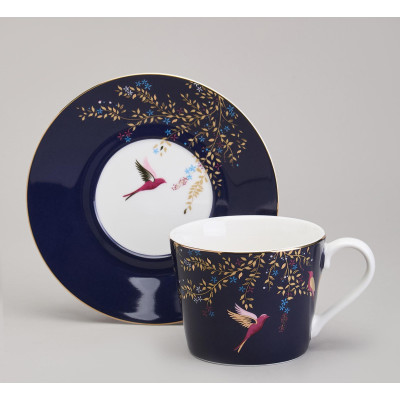 Чайная пара "GOLDEN BIRDS" 220 мл (кор=18наб.) LEFARD 419-127