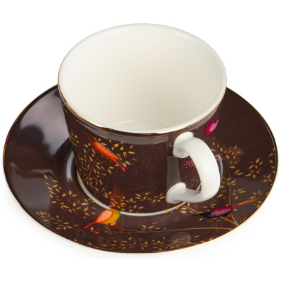 Чайная пара "GOLDEN BIRDS" 220 мл (кор=18наб.) LEFARD 419-128-5