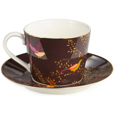 Чайный набор "GOLDEN BIRDS" на 2 пер. 4 пр. 220 мл (кор=12наб.) LEFARD 419-129-9