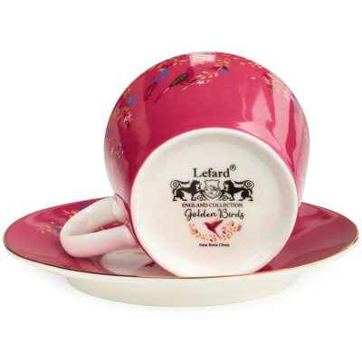 Чайный набор "GOLDEN BIRDS" на 2 пер. 4 пр. 220 мл (кор=12наб.) LEFARD 419-129-5