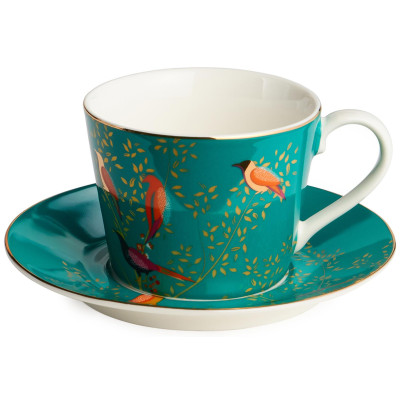 Чайный набор "GOLDEN BIRDS" на 4 пер. 8 пр. 220 мл (кор=10наб.) LEFARD 419-130-2