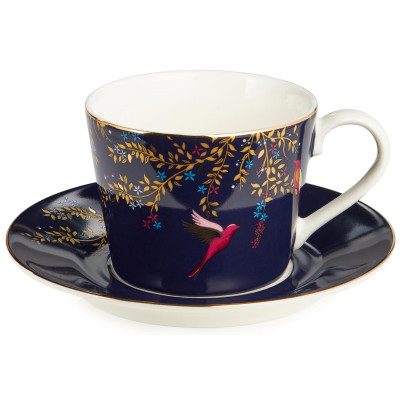 Чайный набор "GOLDEN BIRDS" на 4 пер. 8 пр. 220 мл (кор=10наб.) LEFARD 419-130-3