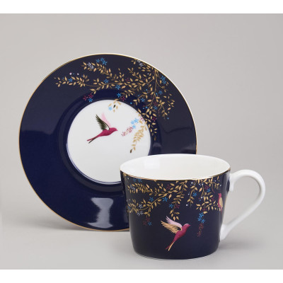 Чайный набор "GOLDEN BIRDS" на 2 пер. 4 пр. 220 мл (кор=12наб.) LEFARD 419-131-11