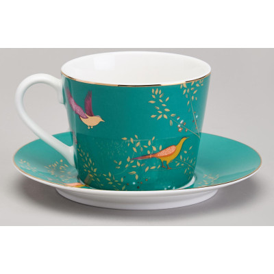 Чайный набор "GOLDEN BIRDS" на 2 пер. 4 пр. 220 мл (кор=12наб.) LEFARD 419-131-15