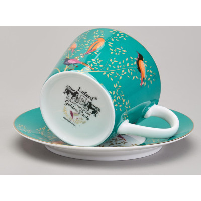 Чайный набор "GOLDEN BIRDS" на 2 пер. 4 пр. 220 мл (кор=12наб.) LEFARD 419-131-16