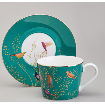 Чайный набор "GOLDEN BIRDS" на 2 пер. 4 пр. 220 мл (кор=12наб.) LEFARD 419-131-2