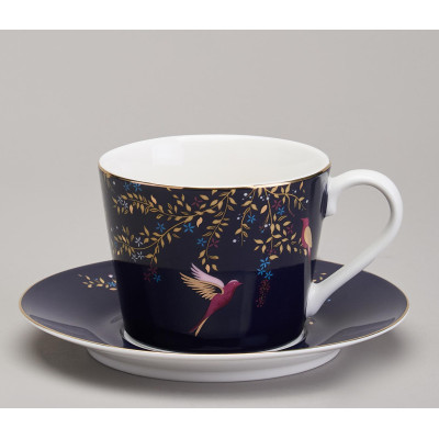 Чайный набор "GOLDEN BIRDS" на 2 пер. 4 пр. 220 мл (кор=12наб.) LEFARD 419-131-5