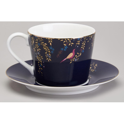 Чайный набор "GOLDEN BIRDS" на 2 пер. 4 пр. 220 мл (кор=12наб.) LEFARD 419-131-7