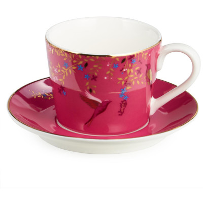 Кофейный набор "GOLDEN BIRDS" на 2 пер. 4 пр. 120 мл (кор=12наб.) LEFARD 419-132-11