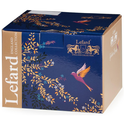 Кофейный набор "GOLDEN BIRDS" на 2 пер. 4 пр. 120 мл (кор=12наб.) LEFARD 419-132-20
