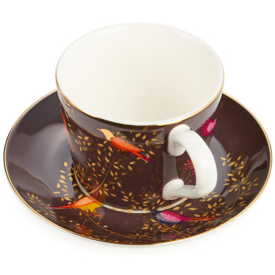 Кофейный набор "GOLDEN BIRDS" на 2 пер. 4 пр. 120 мл (кор=12наб.) LEFARD 419-132-7