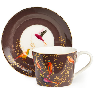 Кофейный набор "GOLDEN BIRDS" на 2 пер. 4 пр. 120 мл (кор=12наб.) LEFARD 419-132-8