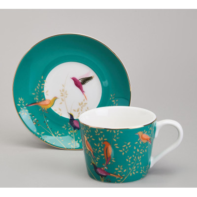 Кофейный набор "GOLDEN BIRDS" на 2 пер. 4 пр. 120 мл (кор=12наб.) LEFARD 419-133-8