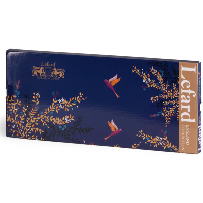 Блюдо "GOLDEN BIRDS" 36*16*1,5 см (кор=16шт.) LEFARD 419-148-2