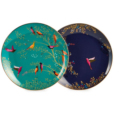 Набор тарелок закусочных "GOLDEN BIRDS" 4 шт. 20*2 см (кор=10наб.) LEFARD 419-152-1