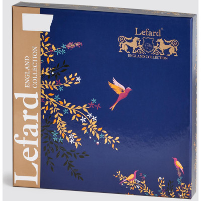 Набор тарелок закусочных "GOLDEN BIRDS" 4 шт. 20*2 см (кор=10наб.) LEFARD 419-152-5