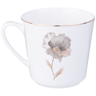 Кофейный набор "INSPIRATION" золотой цветок на 2 пер. 4 пр. 220 мл (кор=12наб.) LEFARD 422-127-2