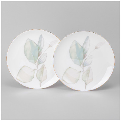 Набор тарелок закусочных "INSPIRATION" НЕЖНОСТЬ 2 шт. 20,5 см (кор=12наб.) LEFARD 422-139