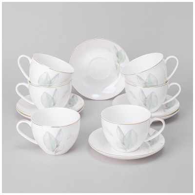 Чайный набор "INSPIRATION" НЕЖНОСТЬ на 6 пер. 12 пр. 260 мл (кор=4наб.) LEFARD 422-142