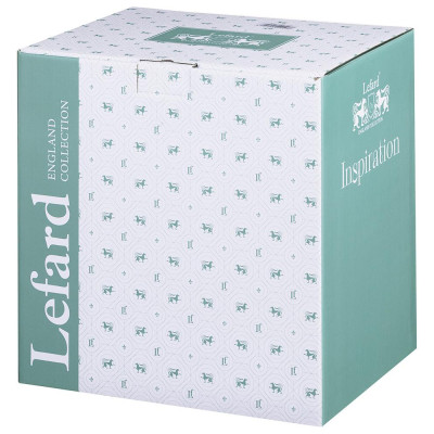 Набор посуды "INSPIRATION" золотой цветок на 4 пер. 12 пр. LEFARD 422-147-2