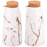 Набор для масла и уксуса "FANTASY" 2 бутылки 14*6,5 см 200 мл (кор=24наб.) LEFARD 42-342