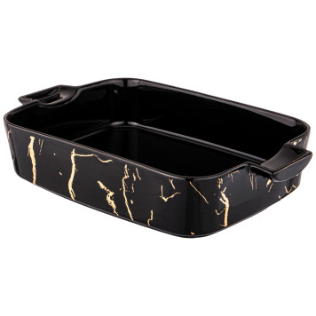 Блюдо для запекания "FANTASY" прямоуг. 850 мл 25*15,5*5 см черное (кор=16шт.) LEFARD 42-351-2