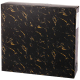 Менажница 4 секции на дерев. подставке "FANTASY" 26,5 см черная (кор=12шт.) LEFARD 42-359