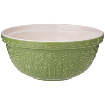 Салатник для смешивания и сервировки "KITCHEN PASSION" 20,50 см зеленая (кор=8шт.) LEFARD 424-072