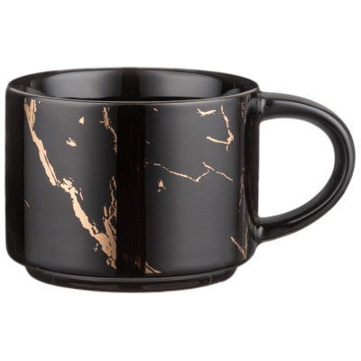 Набор кружек на металл. подставке "FANTASY" 4 шт. 300 мл черный (кор=6наб.) LEFARD 42-442-2