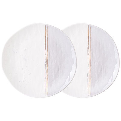 Набор тарелок закусочных  " GREY" 2 шт. 20, 5 см (кор=24наб.) LEFARD 42-473