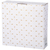 Менажница  " HERBAL" 4 секции с пластик. крышкой на подставке (кор=10шт.) LEFARD 42-492