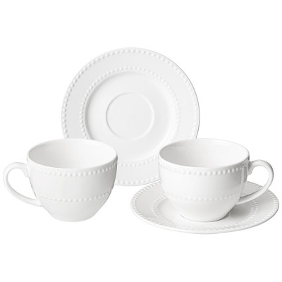 Чайный набор "PEARL" на 2 пер. 4 пр. 290 мл (кор=12наб.) LEFARD 425-032