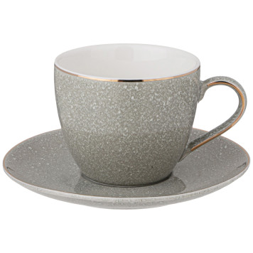 Чайный сервиз "GRAIN" на 6 пер. 14 пр. мятный (кор=3наб.) LEFARD 42-505-1