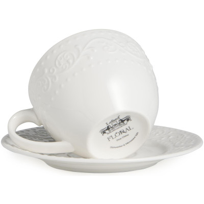 Чайный набор "FLORAL" на 2 пер. 4 пр. 290 мл (кор=12наб.) LEFARD 425-068-2