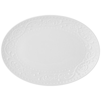 Блюдо овальное "FLORAL" 30*22*2,5 см (кор=30шт.) LEFARD 425-071