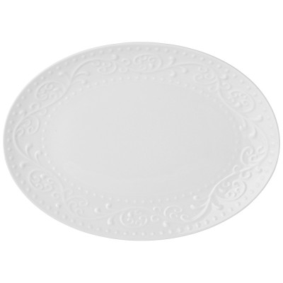 Блюдо овальное "FLORAL" 30*22*2,5 см (кор=30шт.) LEFARD 425-071