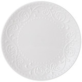 Тарелка закусочная " FLORAL" 21*2, 5 см (мал.уп.=4шт./кор=24шт.) LEFARD 425-074